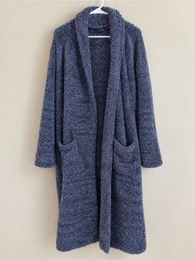 Barefoot Dreams CozyChic Robe Slate Blue